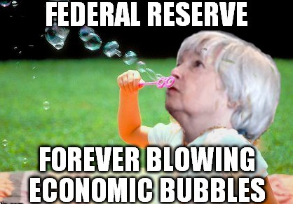 Bubbles Bubbles Everywhere End The Fed